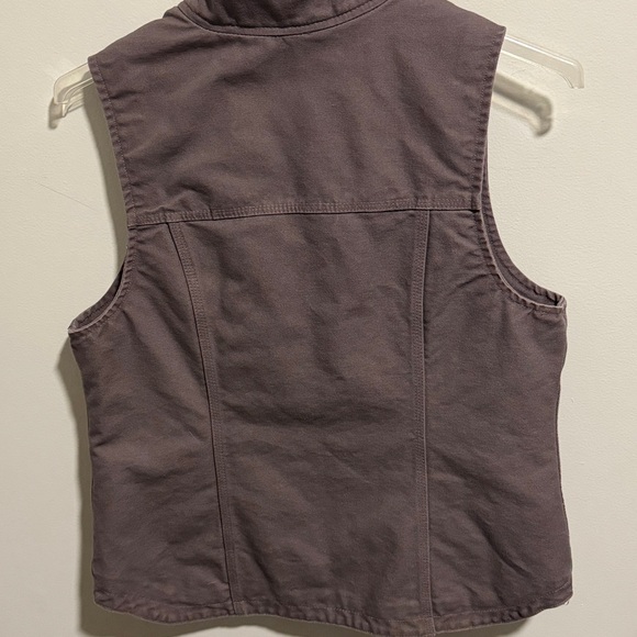 Women’s Carhartt Cotton Sherpa lined vest - Picture 5 of 5
